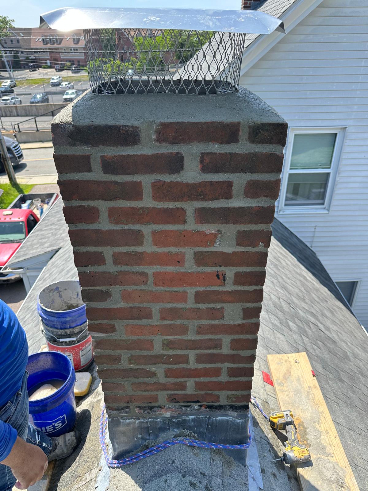 After Chimney in Revere, MA - Chimney Repointing & Restoration